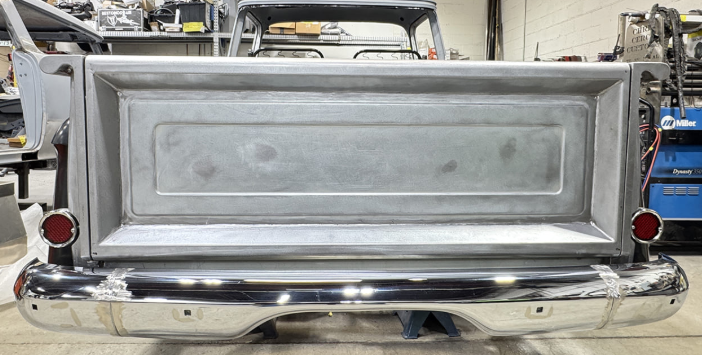 1956 Chevy custom tailgate by chris cerce customs
